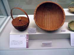 写真：高知県の竹細工
