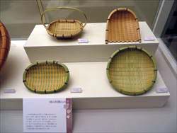 写真：岡山県の竹細工
