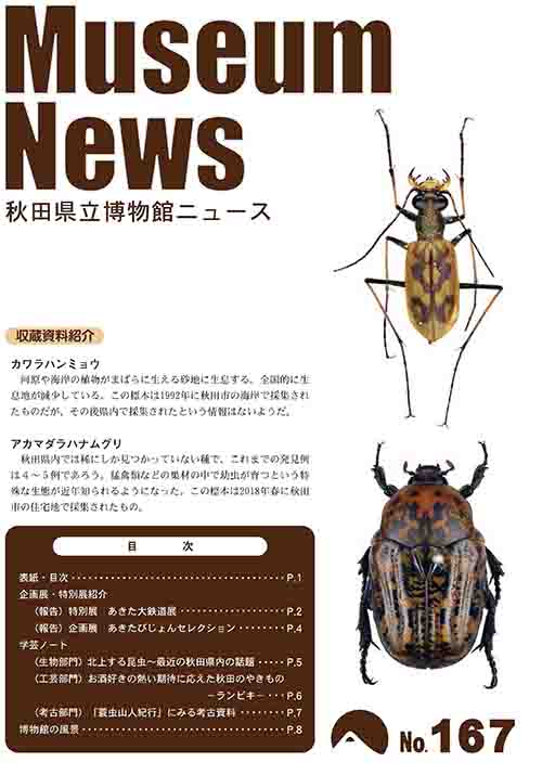 イラスト：秋田県立博物館ニュースNo.167表紙