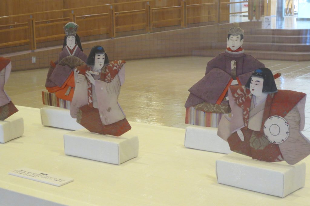 写真：展示風景　押し絵