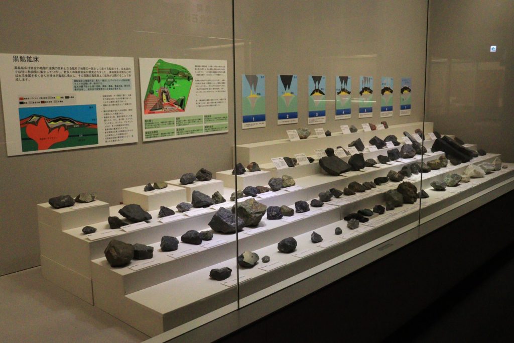 写真:展示風景 企画展 秋田の大地と成り立ち