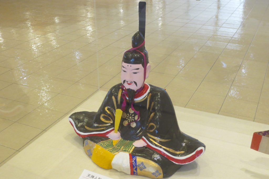 写真：展示風景　天神人形