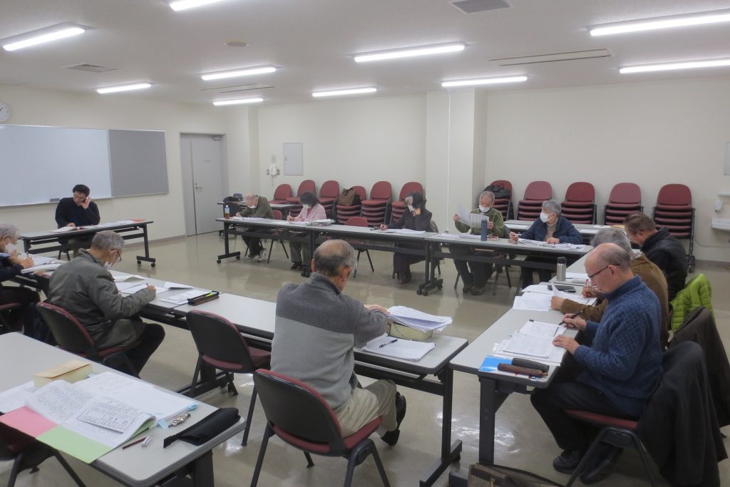 写真：友の会　古文書同好会