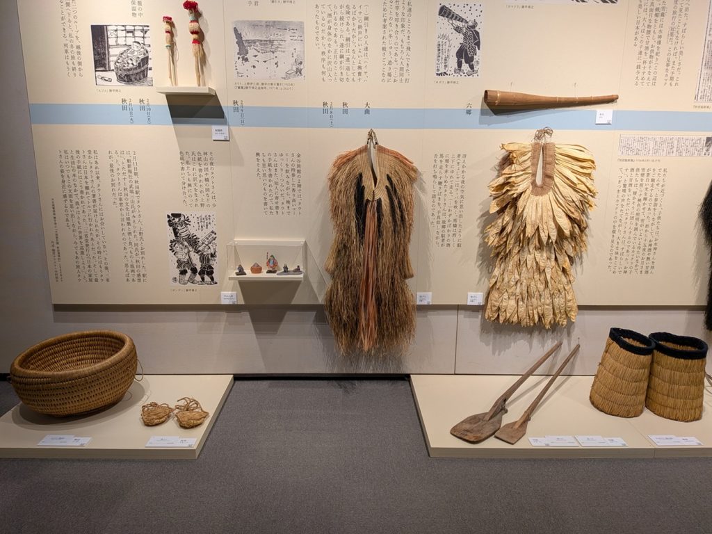 写真：展示風景　企画展　シン秋田画人伝